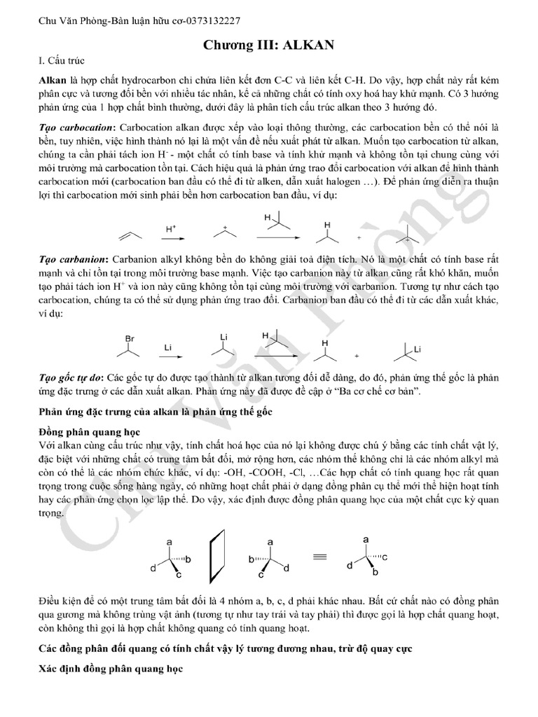 4 - Chu o NG 3 - Alkan | PDF