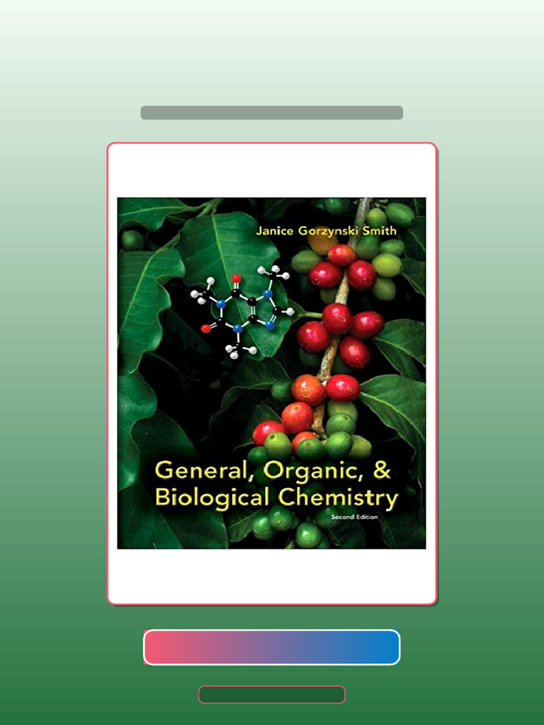 Test Bank of General Organic Biological Chemistry 2nd Edition by Janice ...