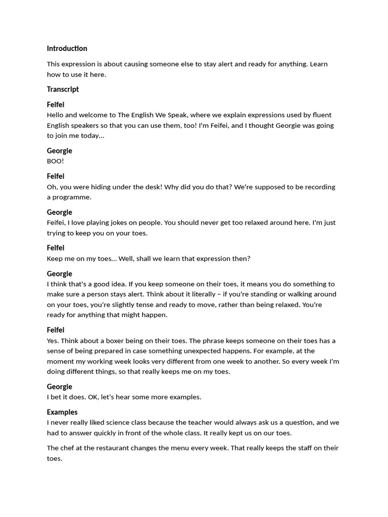 Expressions | PDF | English Language