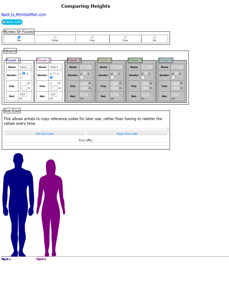 Height Comparison Figures and Codes | PDF