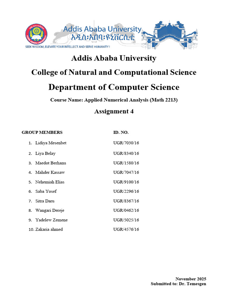 MATLAB Lagrange Interpolation Code | PDF