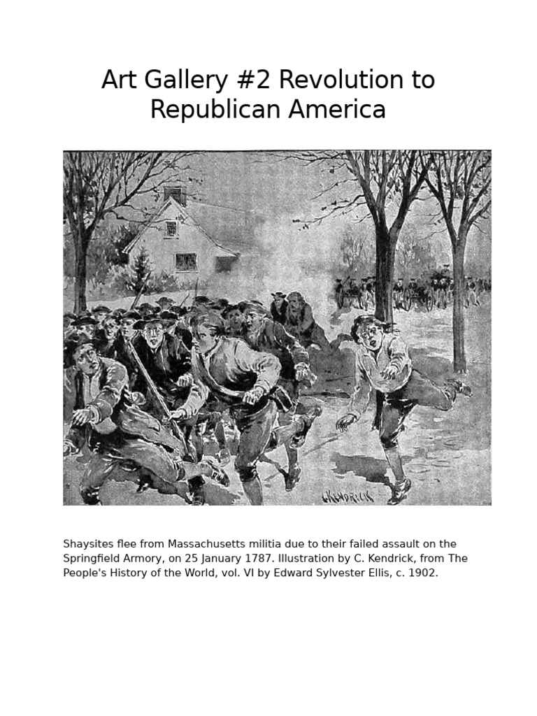 Art Gallery 2- Revolution to Republican America | PDF | The United States