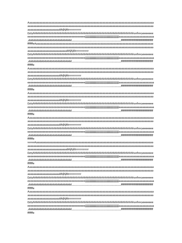 Nonsensical Text Document Analysis | PDF