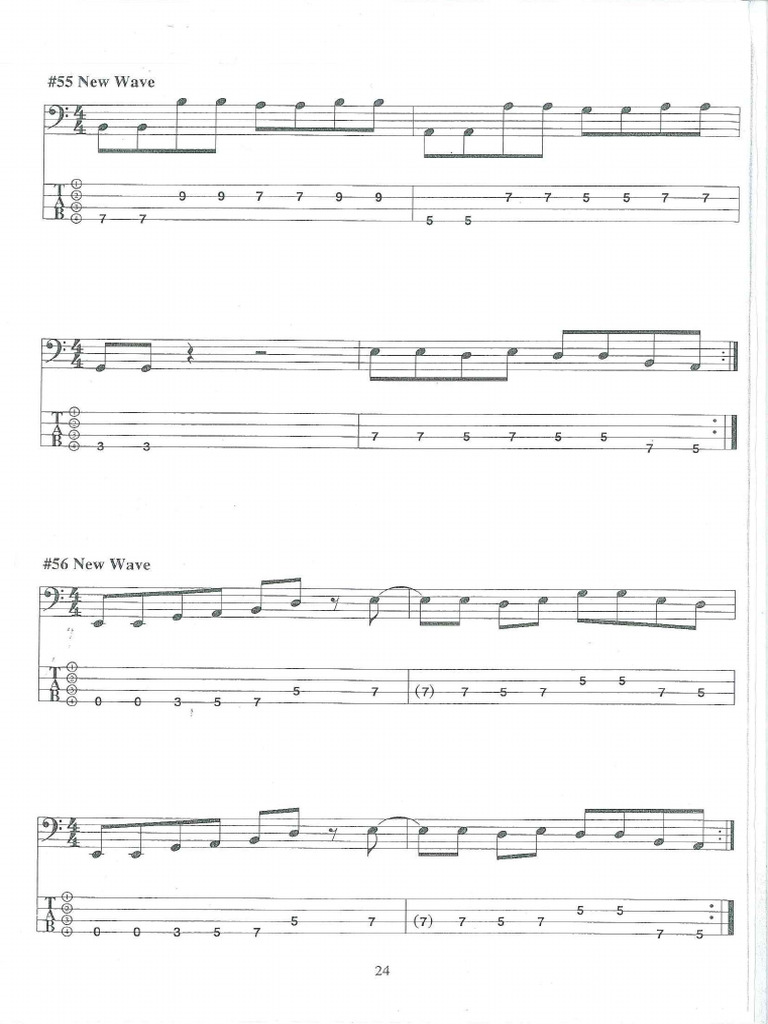 Bass Riffs 1 | PDF