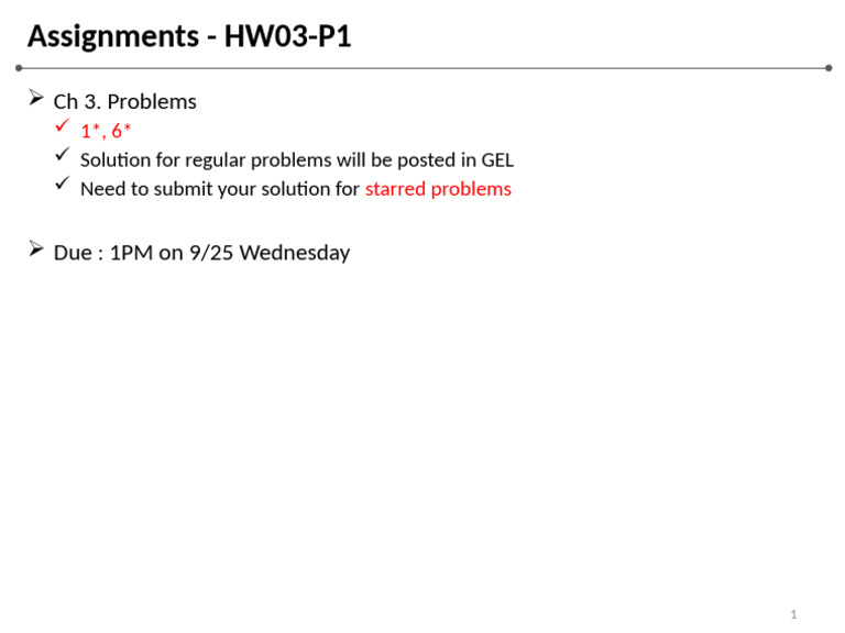 (Homework) Ch03 Part1 | PDF