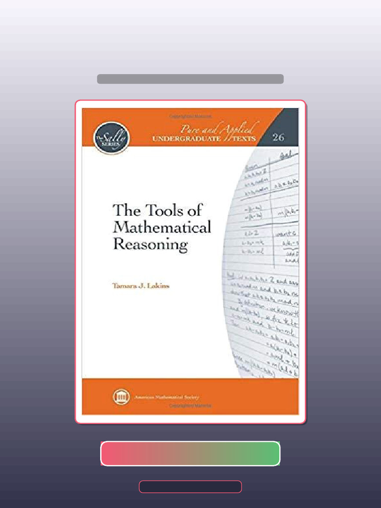 Test Bank for the Tools of Mathematical Reasoning | PDF | Science