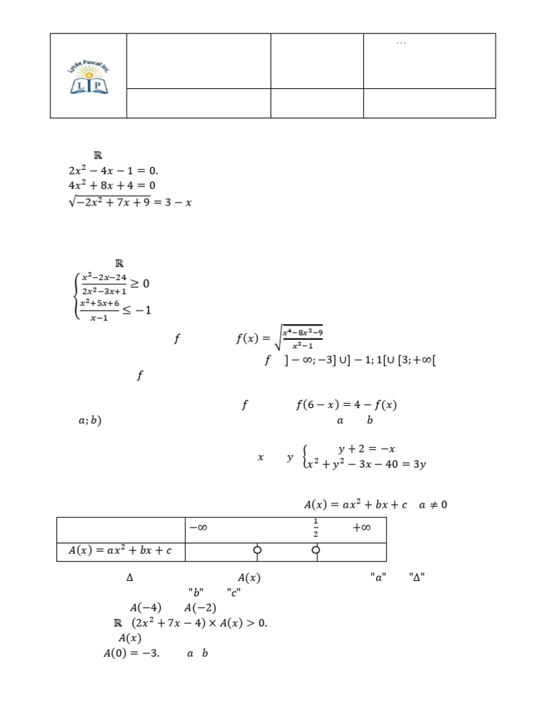 Math Exam Gr11 | PDF | Function (Mathematics) | Mathematics