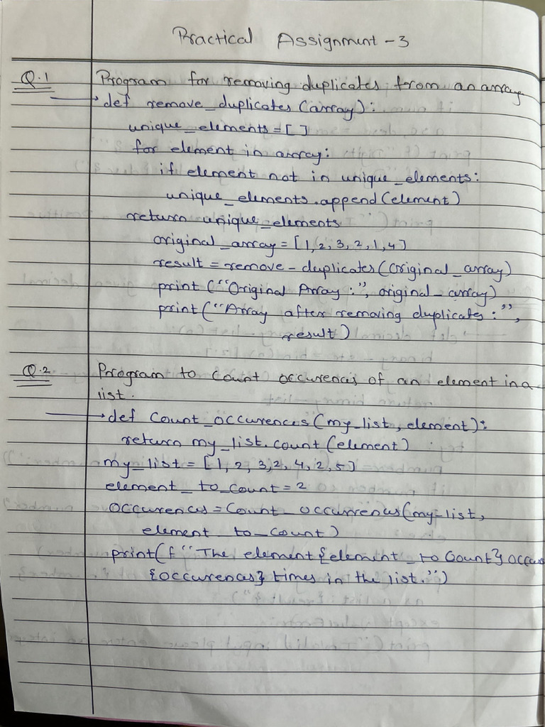 Python Practical 3 | PDF