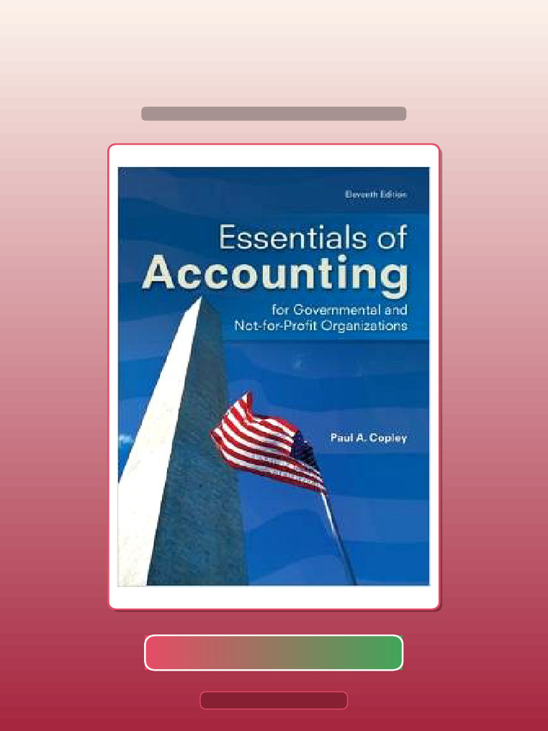Essentials of Accounting For Governmental and NotforProfit ...