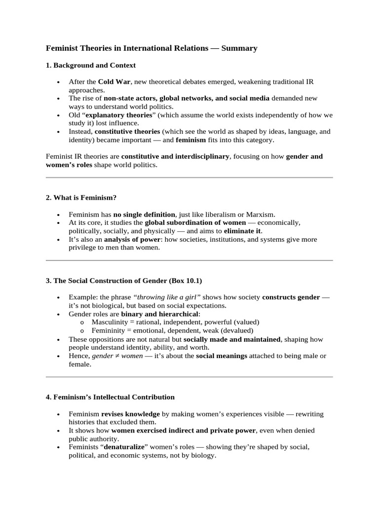 Feminism | PDF | Gender Studies | Feminism
