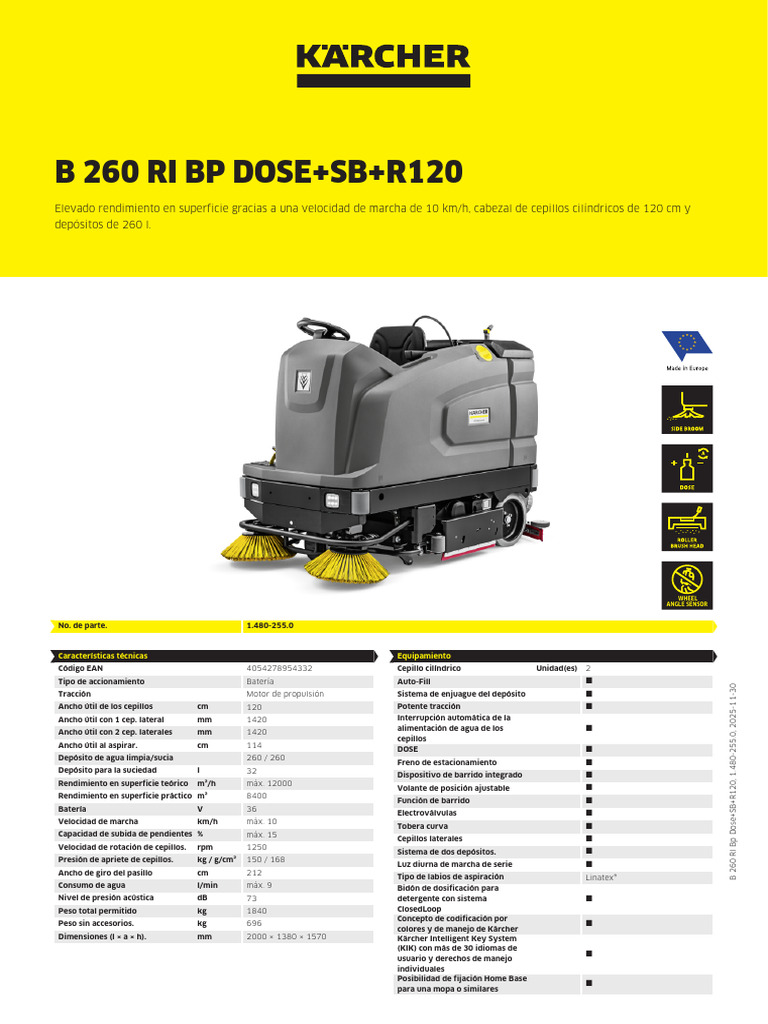 B 260 RI BP DOSE+SB R120 1.480-255.0_PI_es_MX | PDF | Vehículos ...