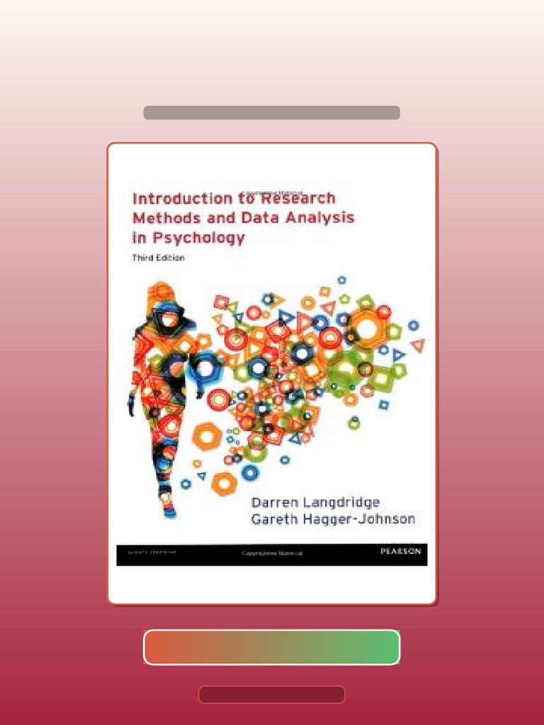 Test Bank of Introduction to Research Methods Data Analysis in ...