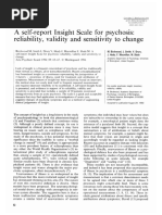 Understanding Grades of Insight in Psychiatry | PDF