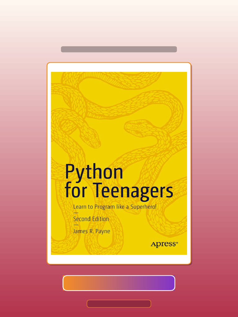 Test Bank for Testbank Python for Teenagers Learn to Program Like ...