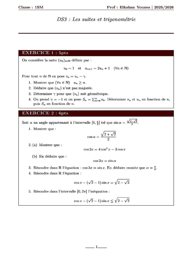 DS3 - M2 | PDF