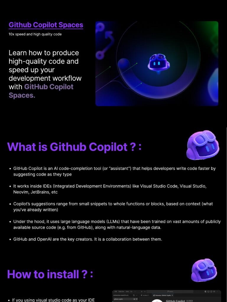 Optimize Coding with GitHub Copilot Spaces | PDF | Integrated ...