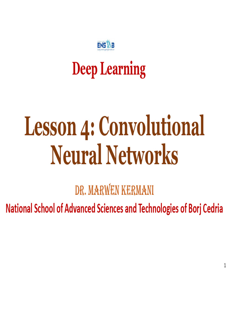 Microsoft PowerPoint - Convolutional Neural Networks | PDF | Applied ...