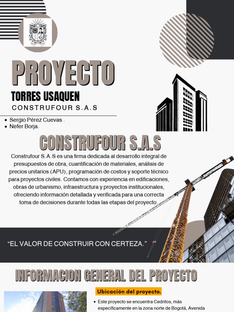 Presentacion Final | PDF | Presupuesto | edificio