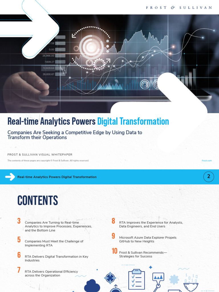 Real-Time Analytics for Digital Transformation | PDF | Machine Learning ...