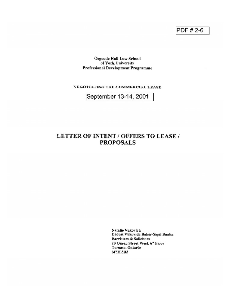 Commercial Lease 101 Template | PDF