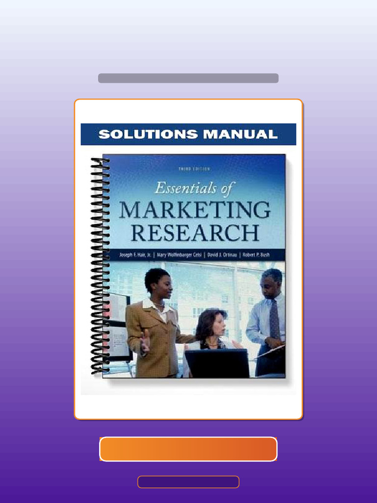 Essentials of Marketing Research 3rd Edition by Hair Test Bank | PDF | Quantitative Research ...