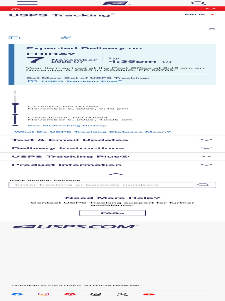 USPS Tracking Information and FAQs | PDF | Written Communication ...