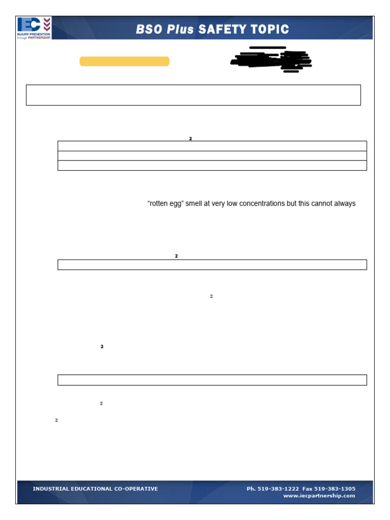 H2S - Answers | PDF | Materials | Chemical Substances