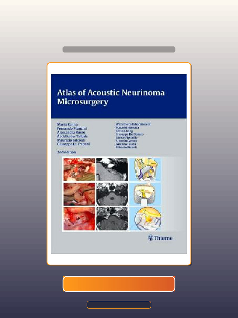 Test Bank For Atlas of Acoustic Neurinoma Microsurgery 2nd Edition ...