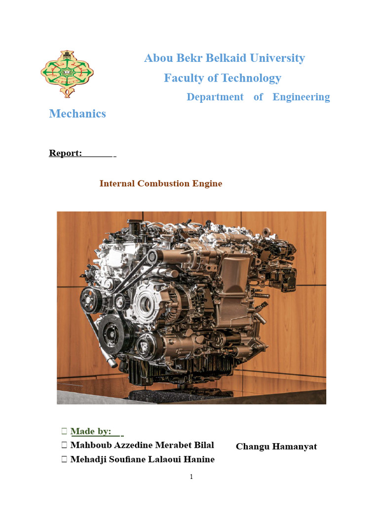 Internal Combustion Engine Performance Analysis | PDF | Engines ...