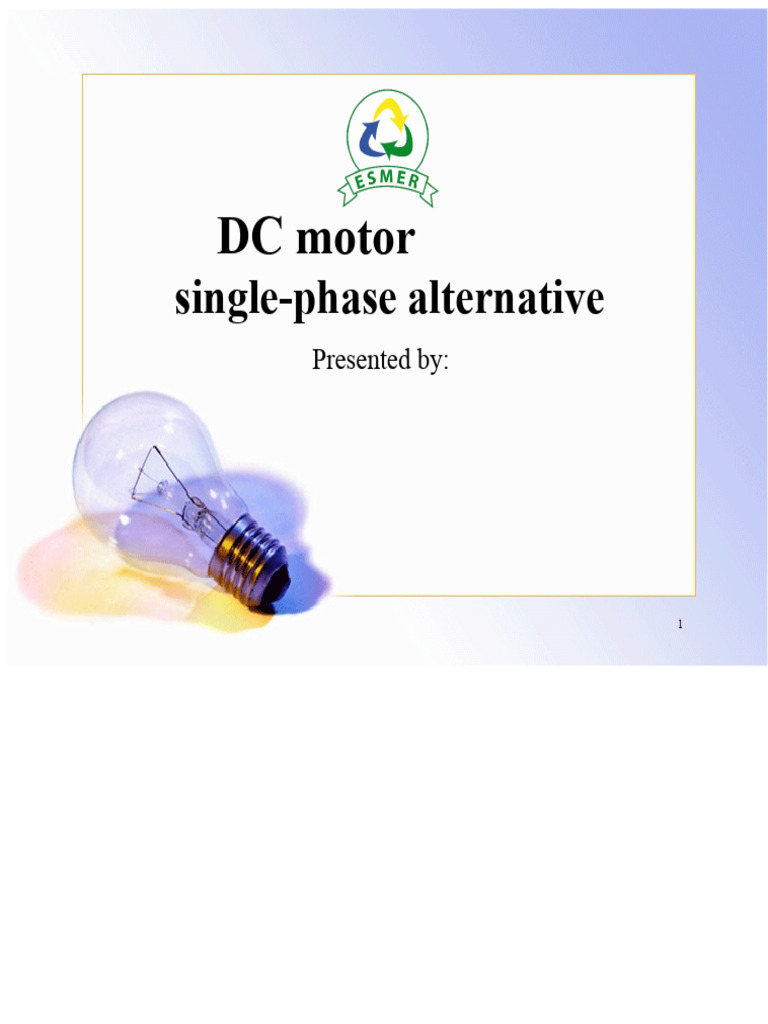 Single-Phase Induction Motor Overview | PDF | Electric Motor ...