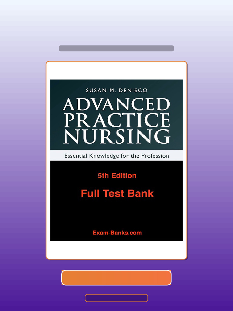 Advanced Practice Nursing Essential Knowledge For The Profession Test ...