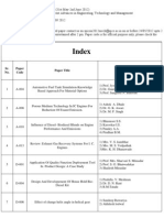 Spicon 2012 Mech List of Selected and Registered Papers