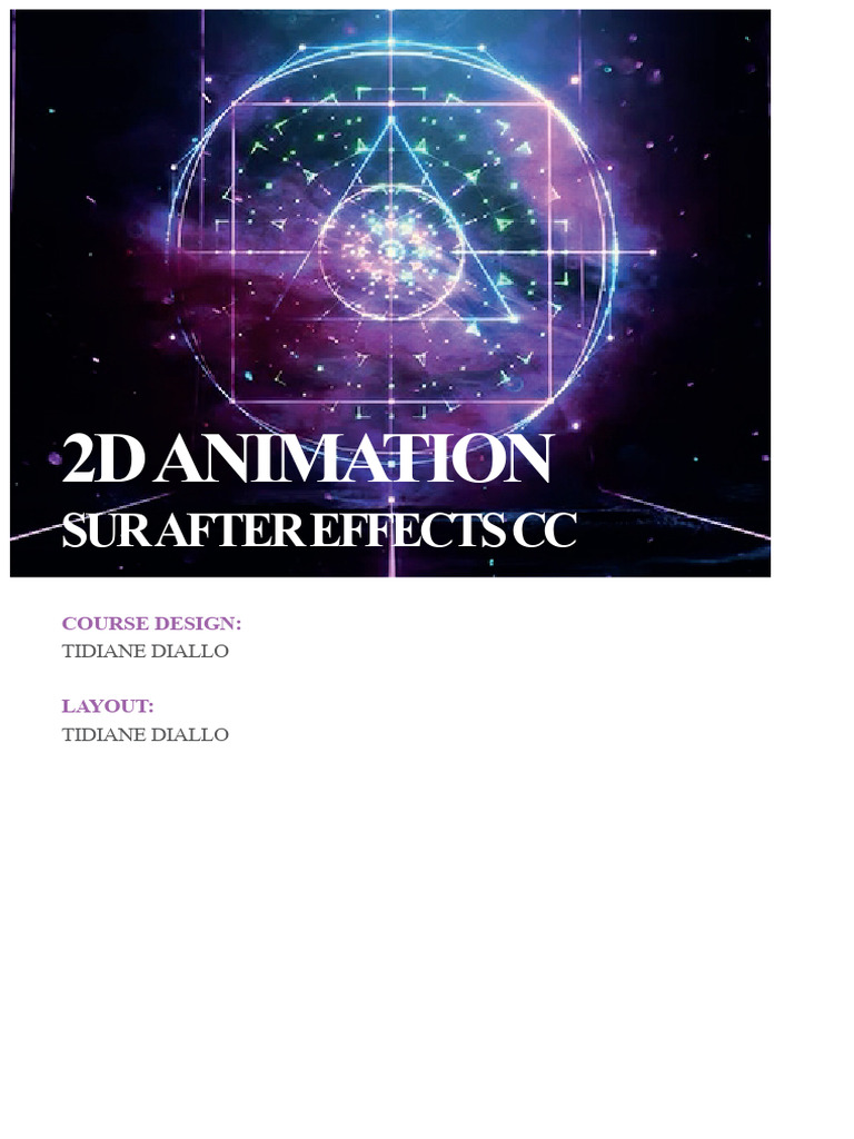 2D Animation Course in After Effects CC | PDF | 2 D Computer Graphics ...