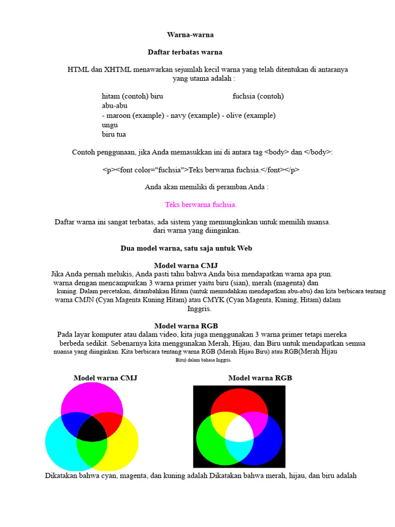Dapatkan Kode Warna | PDF
