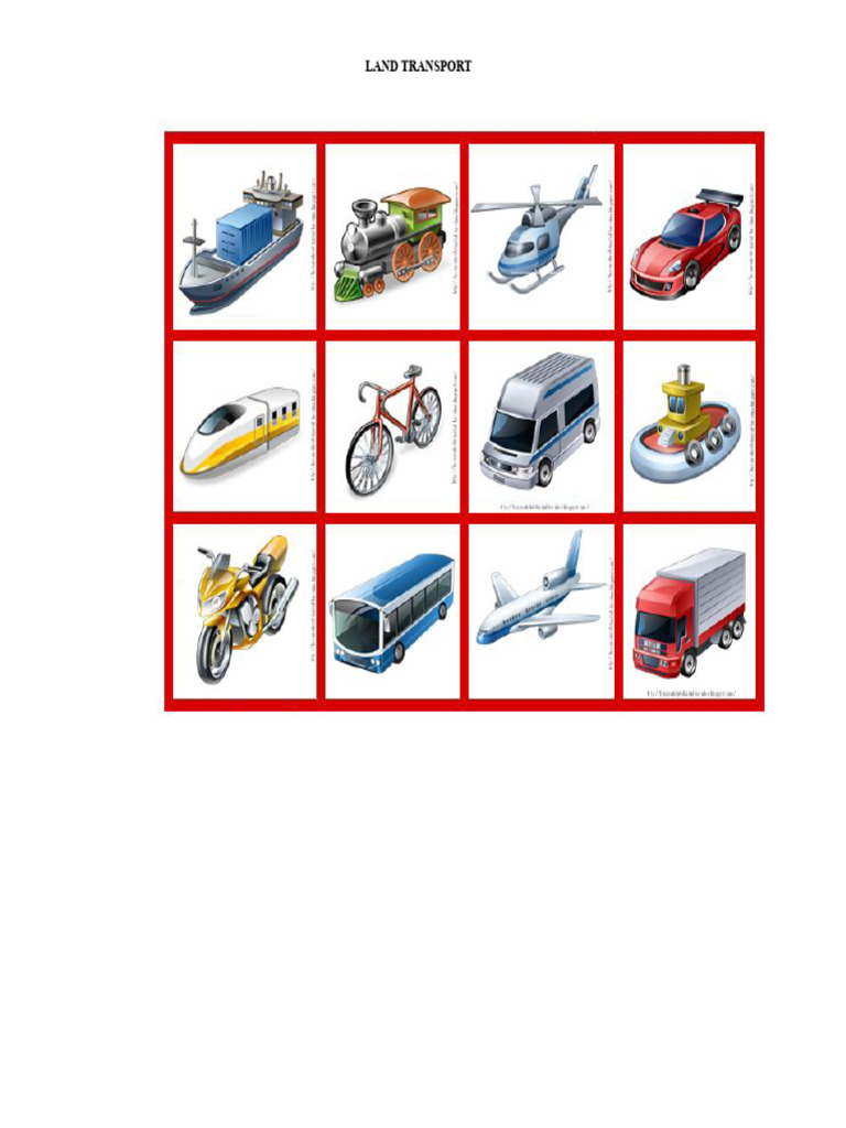 Land, Air, and Water Transport | PDF