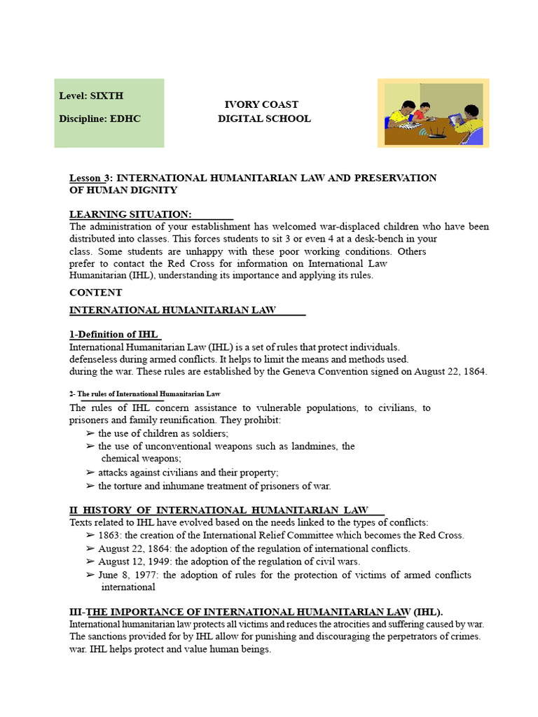 Understanding International Humanitarian Law | PDF | International ...