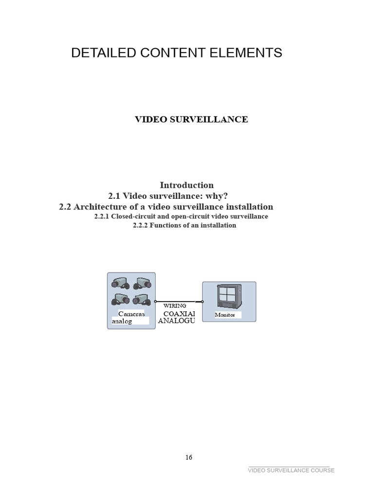 Video Surveillance System Overview | PDF | Closed Circuit Television ...