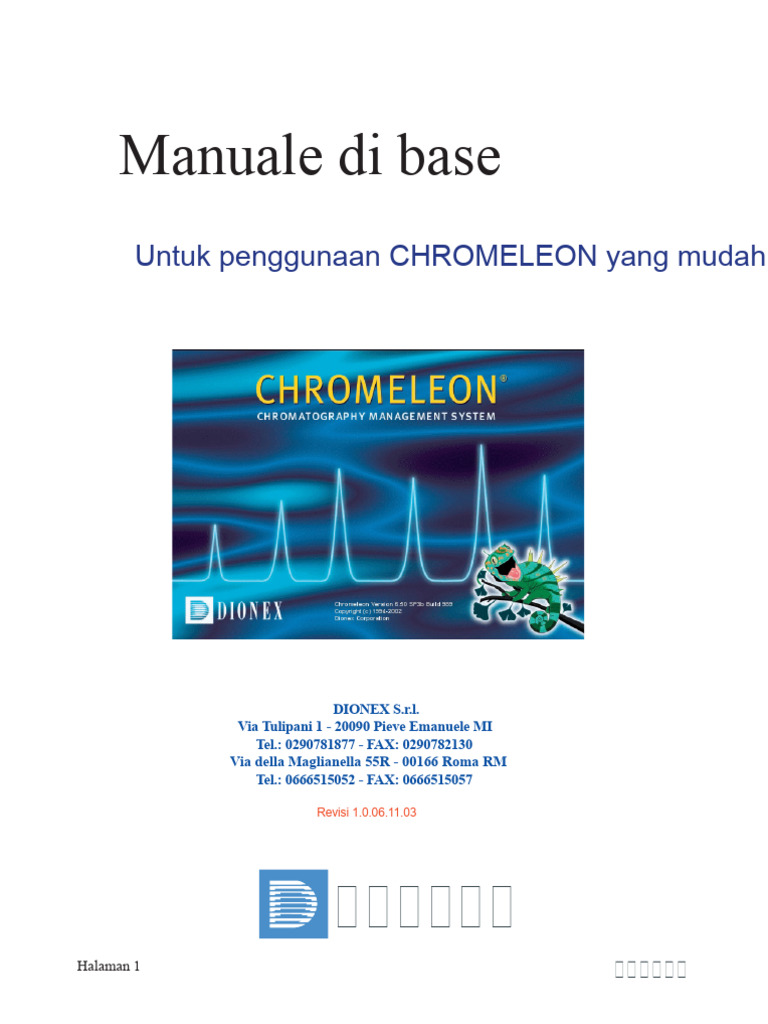 Panduan Penggunaan CHROMELEON | PDF