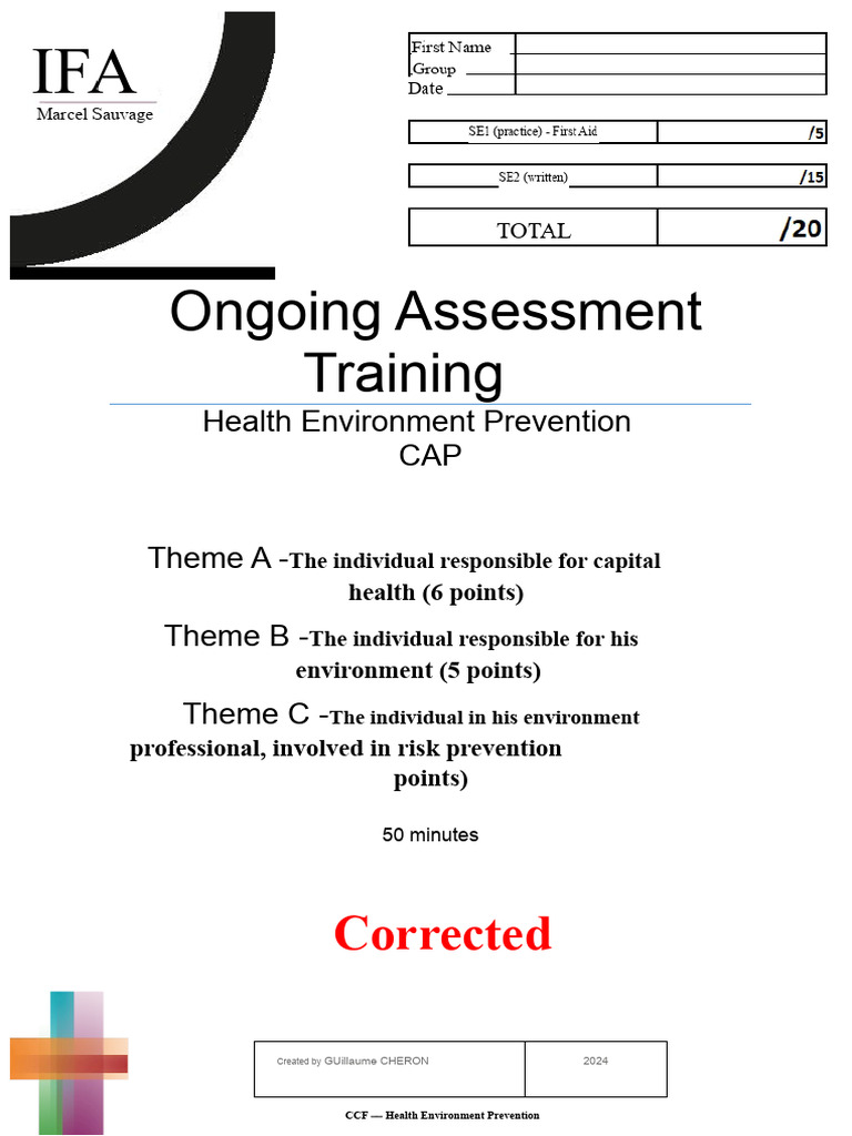 CCF - Pse - Cap - 2024 - Corrected | PDF | Decibel | Sleep
