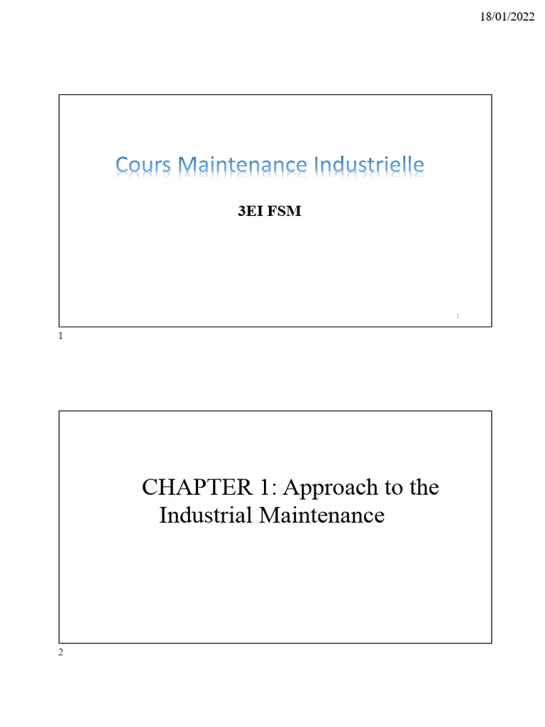 Industrial Maintenance Strategies Explained | PDF | Reliability ...
