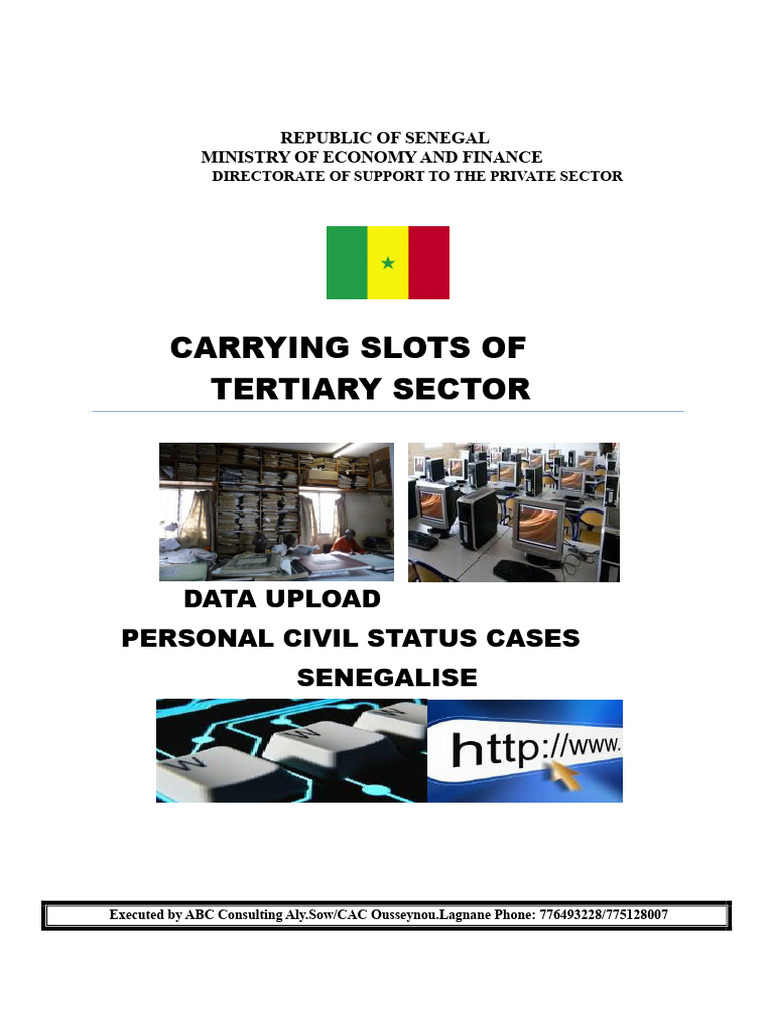 Senegal Online Civil Status Management | PDF | Internet | Internet Access
