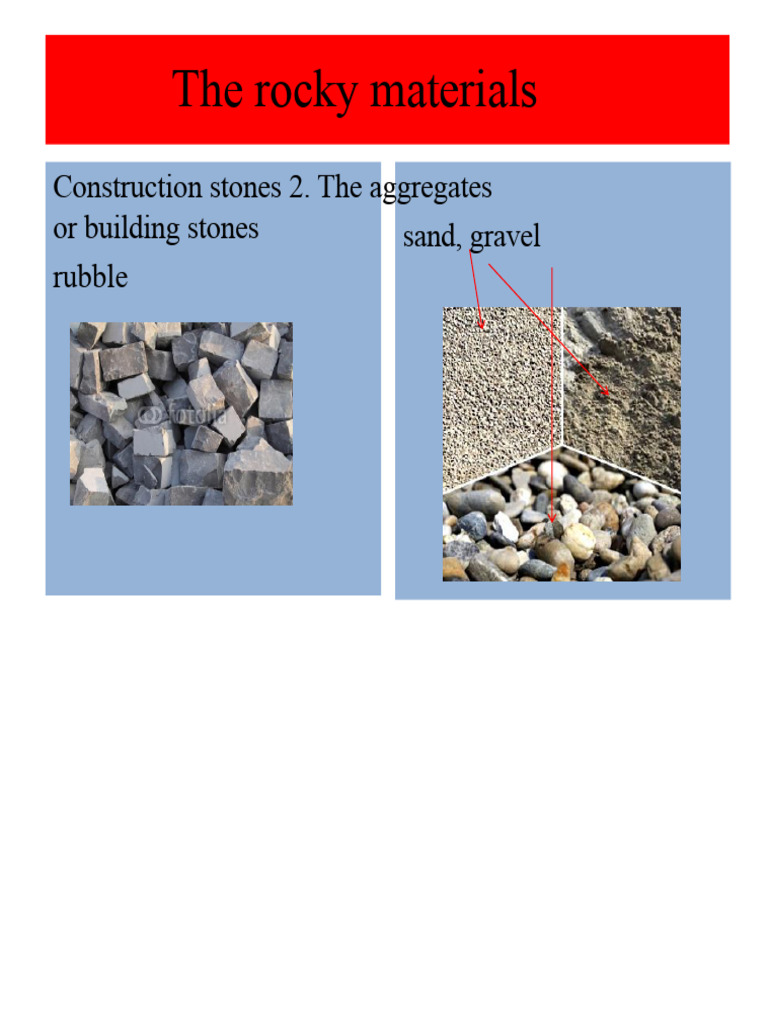 Properties and Uses of Construction Stones | PDF | Rock (Geology) | Density