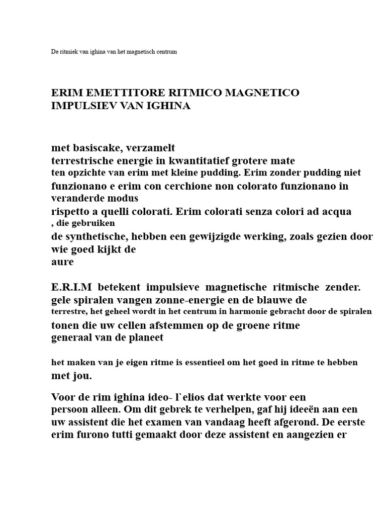Erim Di Ighina en Constructie | PDF