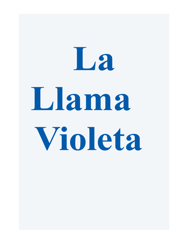 La Llama Violeta | PDF | Amor | Divinidad
