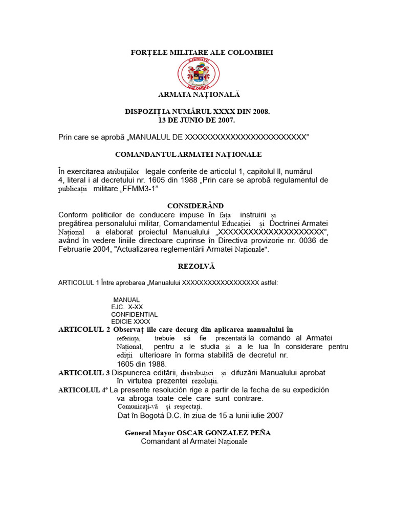 Manual de Mortare de 120 Mm. | PDF