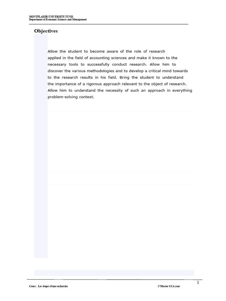 Research Steps in Accounting Sciences | PDF | Hypothesis | Experiment