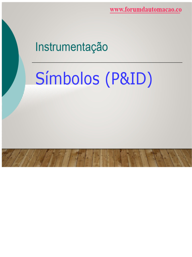 Símbolos P&ID | PDF | Válvula | Informação