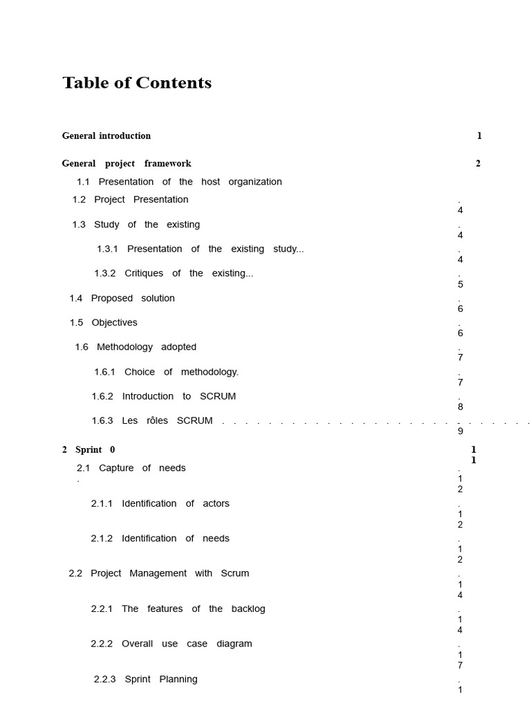 Scrum Project Framework and Implementation | PDF | Scrum (Software ...