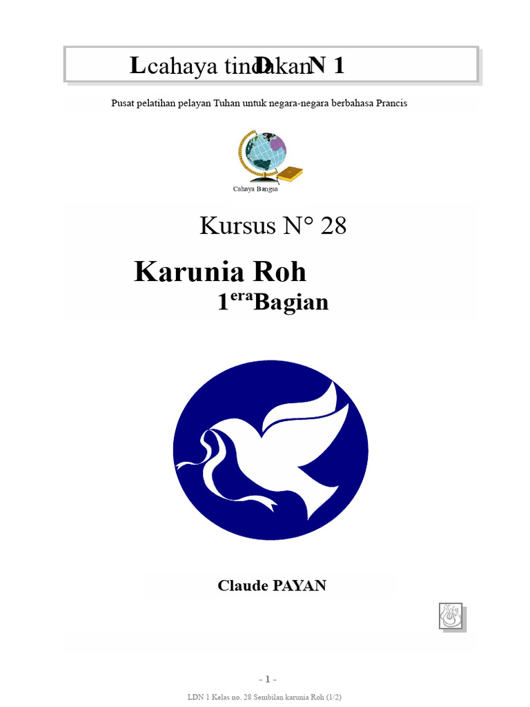 Sembilan Karunia Roh dalam Alkitab | PDF