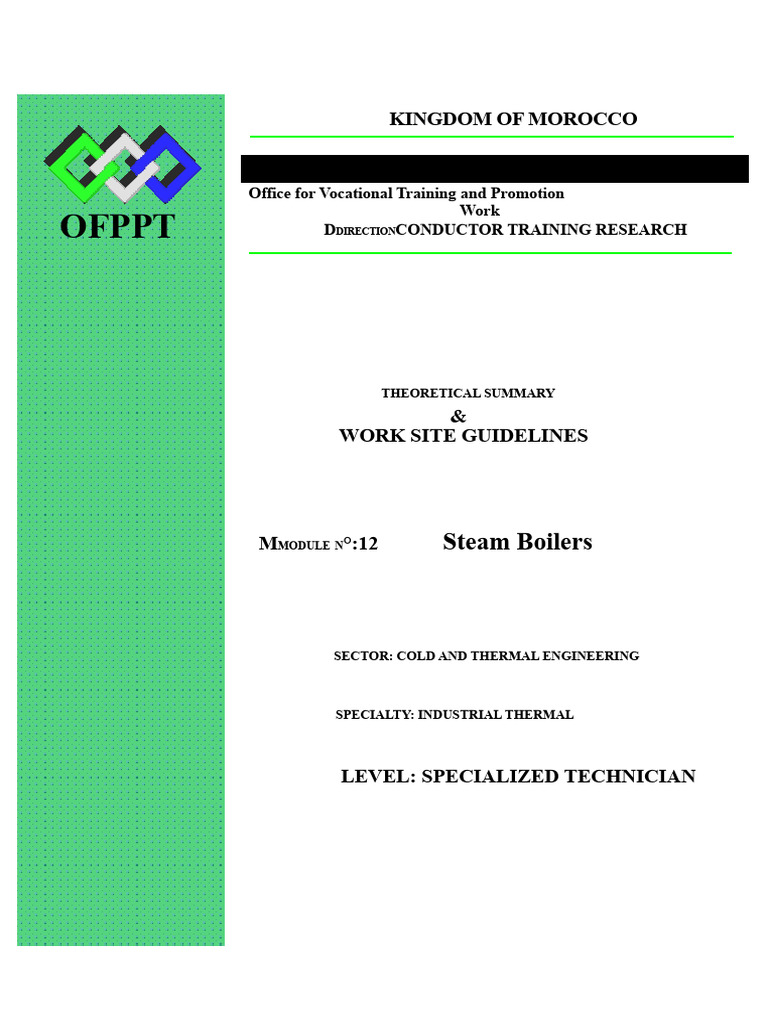 Steam Boilers Training Module Guide | PDF | Boiler | Thermal Insulation